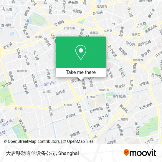大唐移动通信设备公司 map