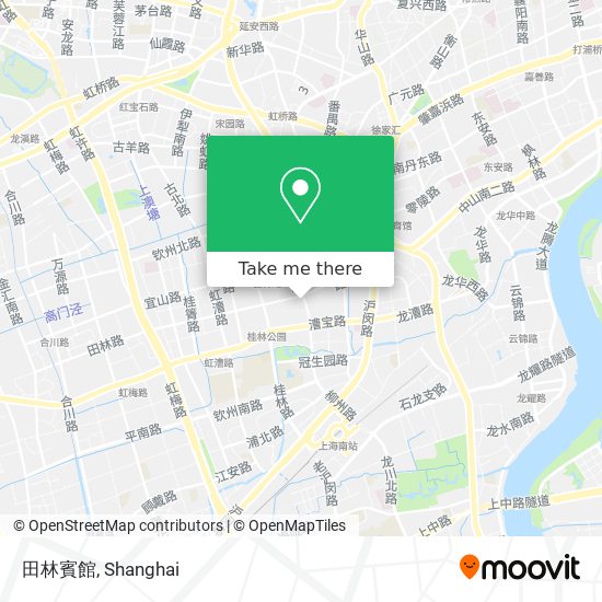 田林賓館 map
