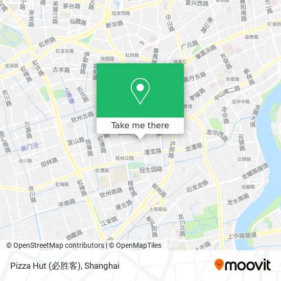 Pizza Hut (必胜客) map