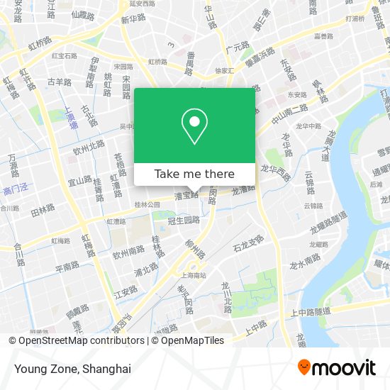 Young Zone map