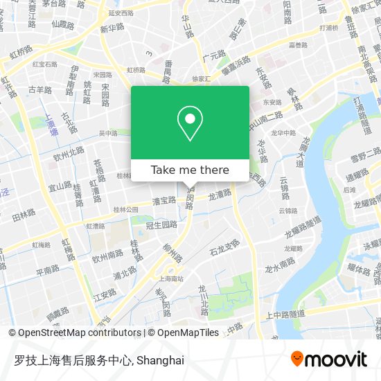 罗技上海售后服务中心 map