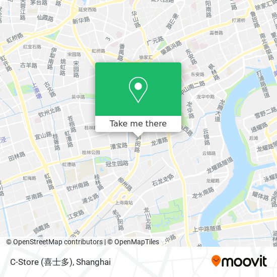 C-Store (喜士多) map