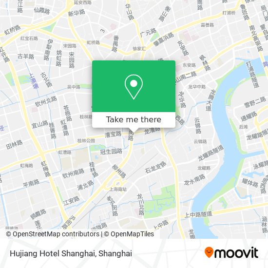 Hujiang Hotel Shanghai map