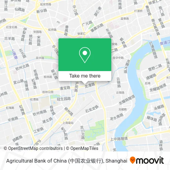 Agricultural Bank of China (中国农业银行) map