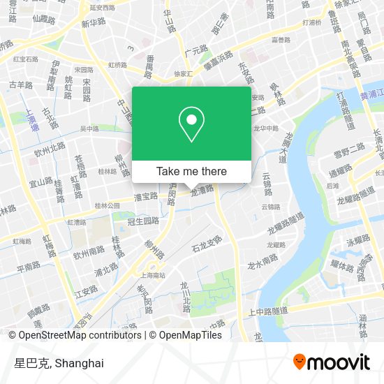 星巴克 map