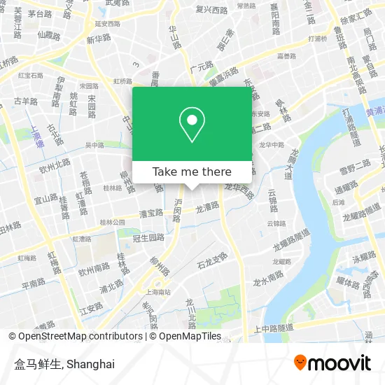 盒马鲜生 map