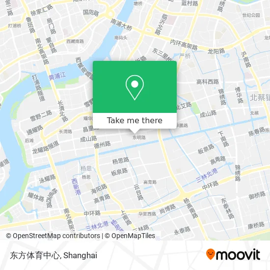 东方体育中心 map