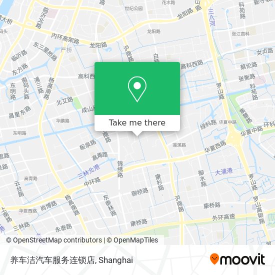 养车洁汽车服务连锁店 map