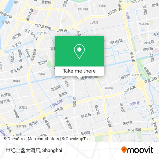 世纪金盆大酒店 map