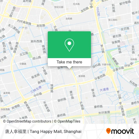 唐人幸福里 | Tang Happy Mall map