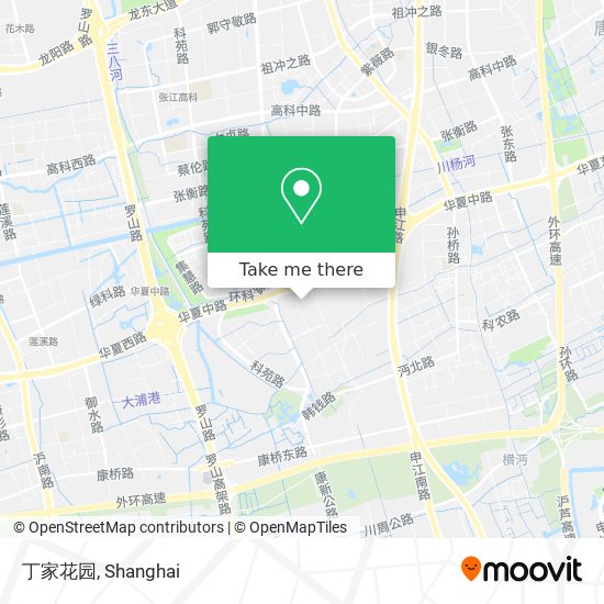 丁家花园 map