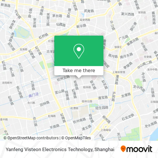Yanfeng Visteon Electronics Technology map