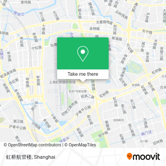 虹桥航管楼 map