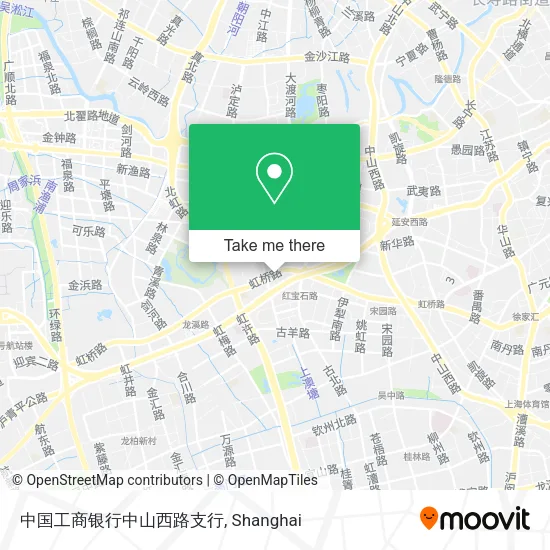 中国工商银行中山西路支行 map