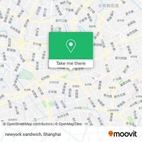 newyork sandwich map