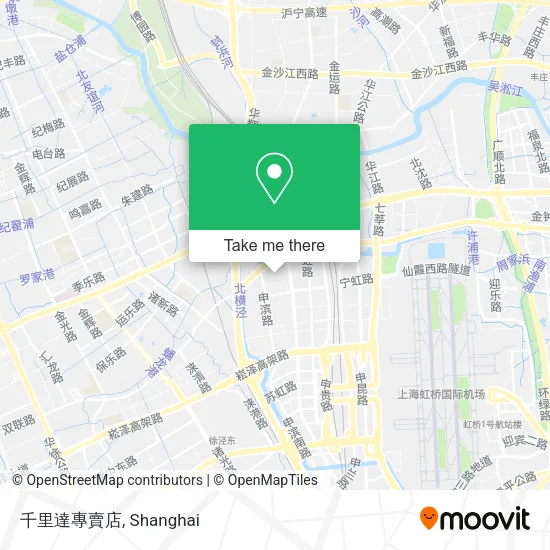 千里達專賣店 map