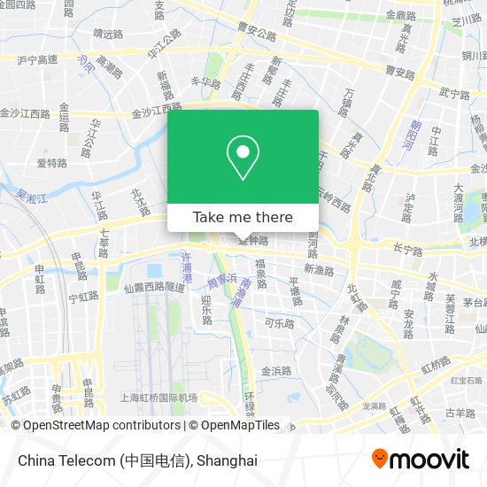 China Telecom (中国电信) map