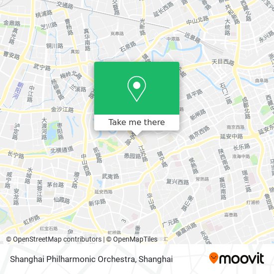 Shanghai Philharmonic Orchestra map