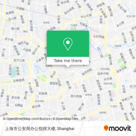 上海市公安局办公指挥大楼 map