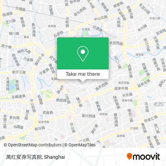 萬红変身写真館 map