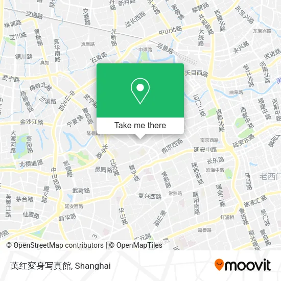 萬红変身写真館 map