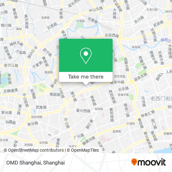 OMD Shanghai map