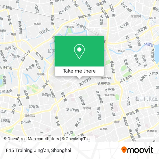 F45 Training Jing’an map