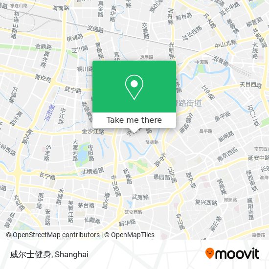 威尔士健身 map