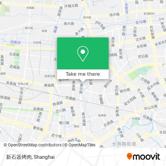 新石器烤肉 map