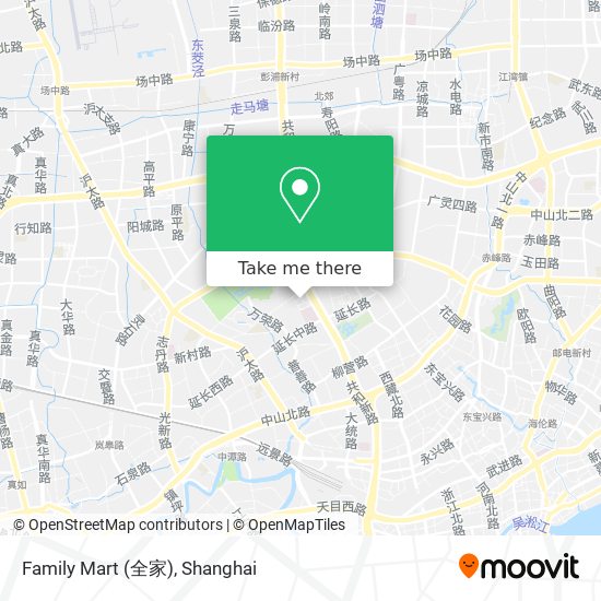 Family Mart (全家) map