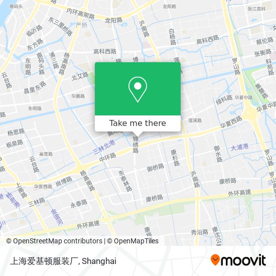 上海爱基顿服装厂 map