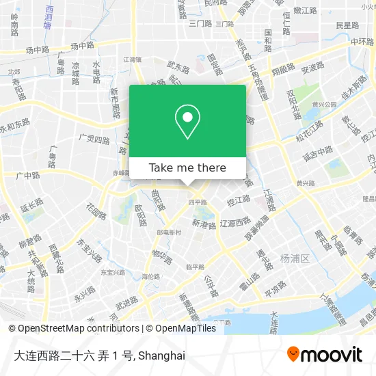 大连西路二十六 弄 1 号 map