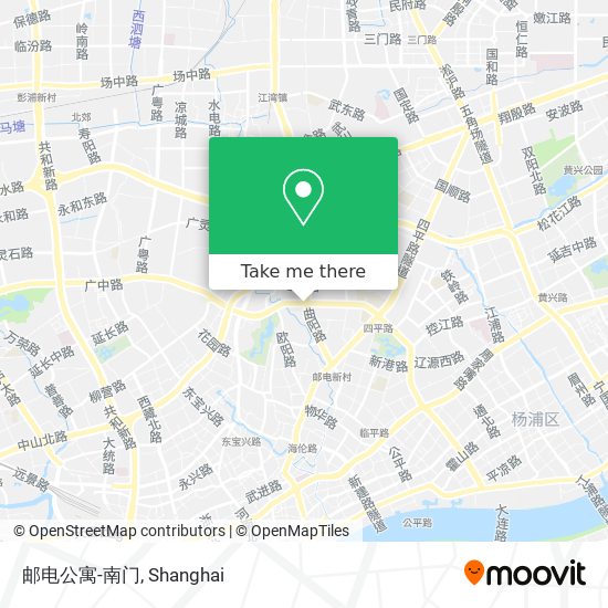 邮电公寓-南门 map