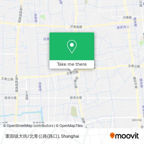 重固镇大街/北青公路(路口) map