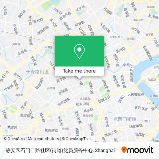 静安区石门二路社区(街道)党员服务中心 map