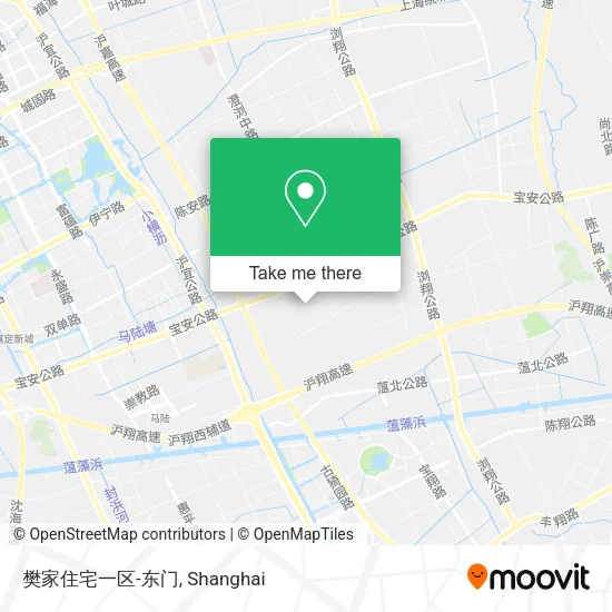 樊家住宅一区-东门 map