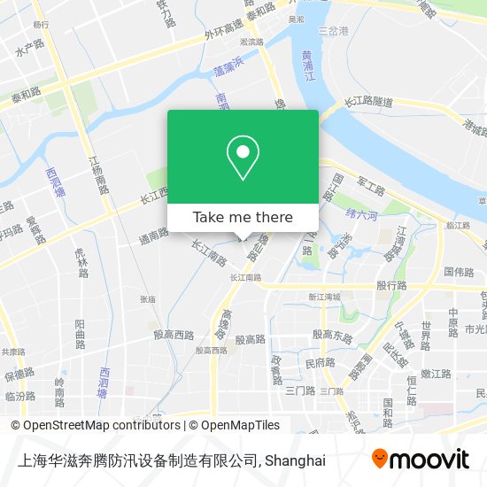 上海华滋奔腾防汛设备制造有限公司 map