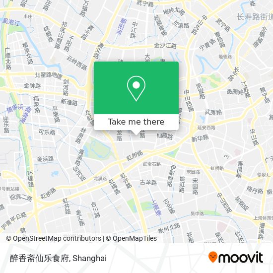 醉香斋仙乐食府 map