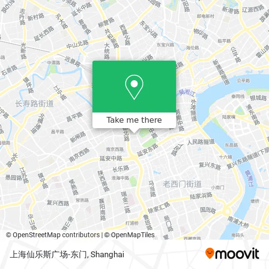 上海仙乐斯广场-东门 map