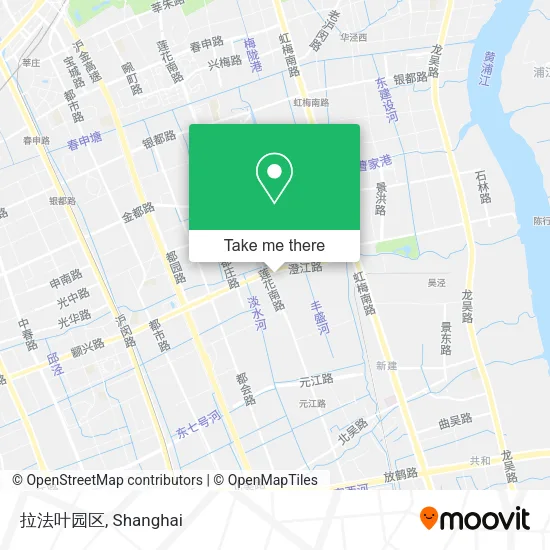 拉法叶园区 map