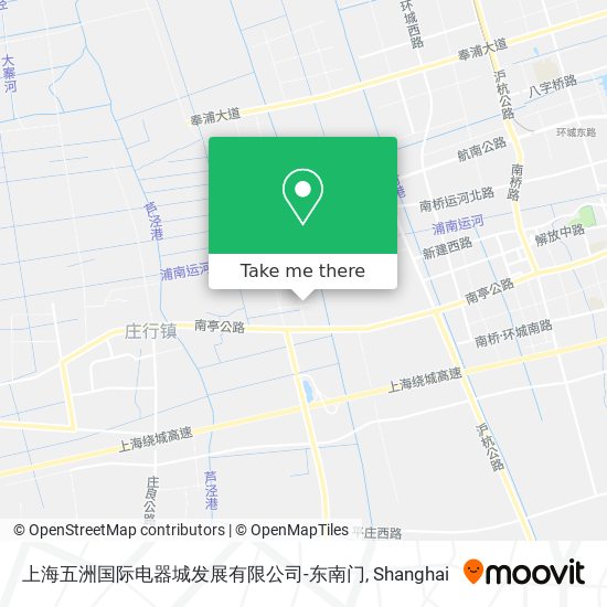 上海五洲国际电器城发展有限公司-东南门 map
