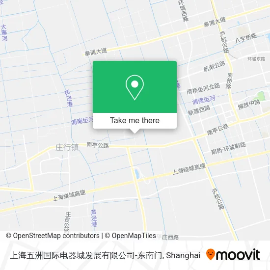 上海五洲国际电器城发展有限公司-东南门 map