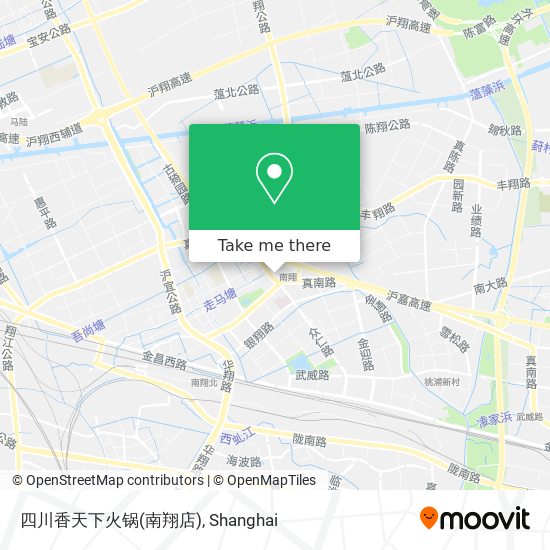 四川香天下火锅(南翔店) map