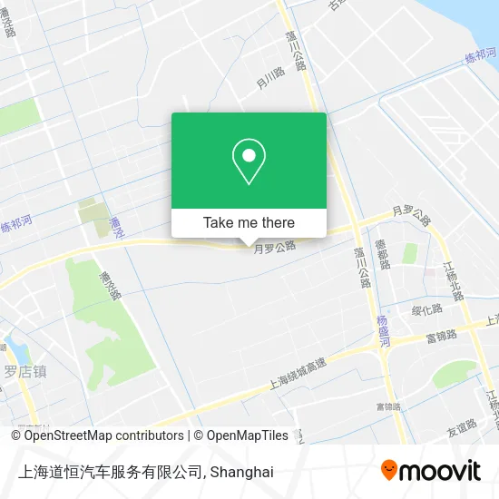 上海道恒汽车服务有限公司 map