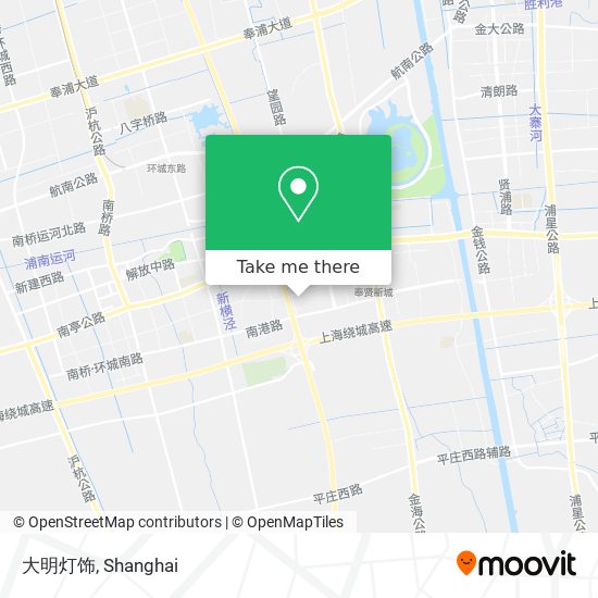 大明灯饰 map