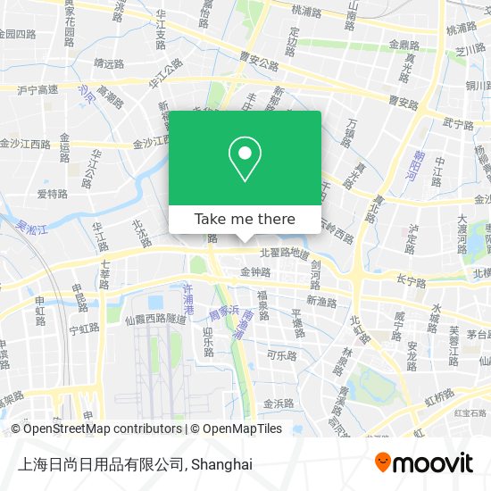 上海日尚日用品有限公司 map