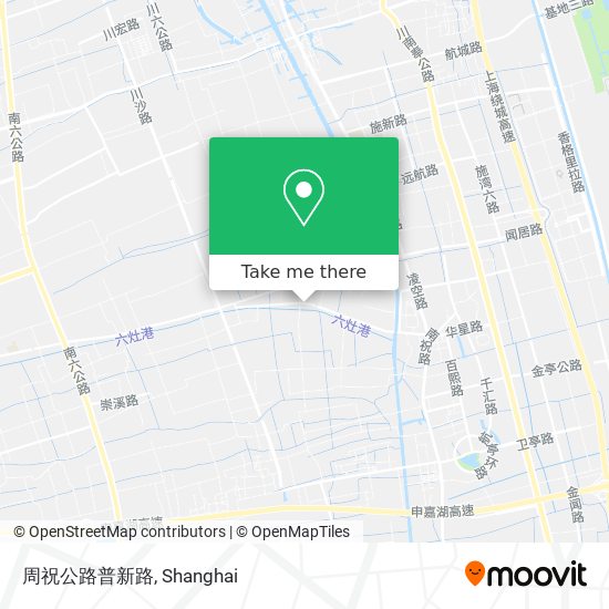 周祝公路普新路 map