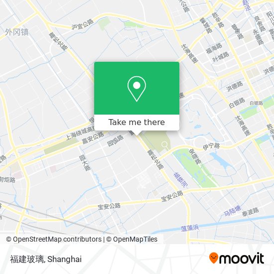 福建玻璃 map