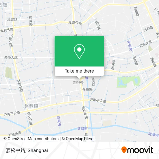 嘉松中路 map