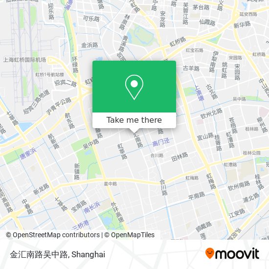 金汇南路吴中路 map